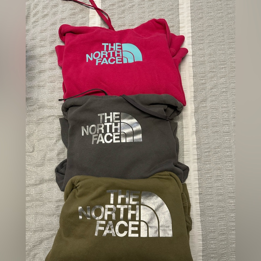 The north face hoodies- (3) size Medium woman
